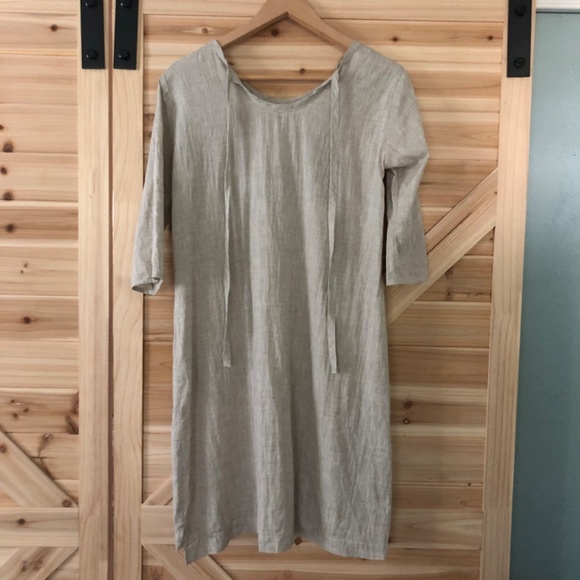 Modaspia Studio California Handmade Small Batch 100% Linen Dress XS - Picture 5 of 14